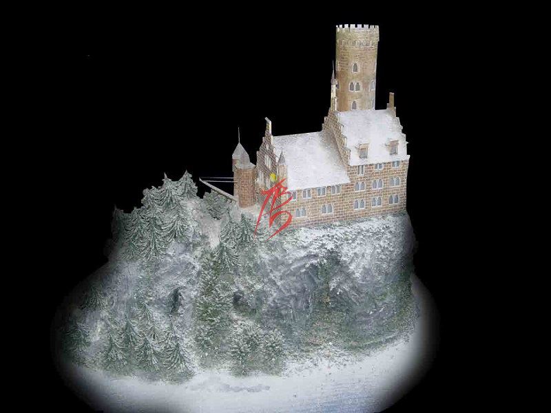 山西沙盤概念模型——碉堡