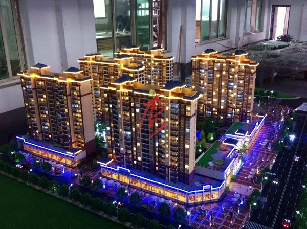 山西沙盤模型建筑篇——榆次.中格云景里