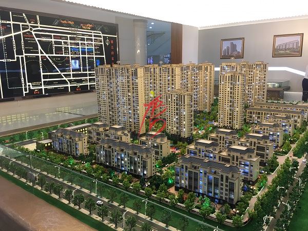 山西沙盤模型建筑篇——榆次.德元府