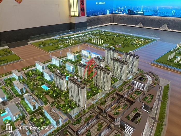 山西地產沙盤模型