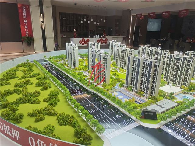 大同四季合院樓盤沙盤模型制作