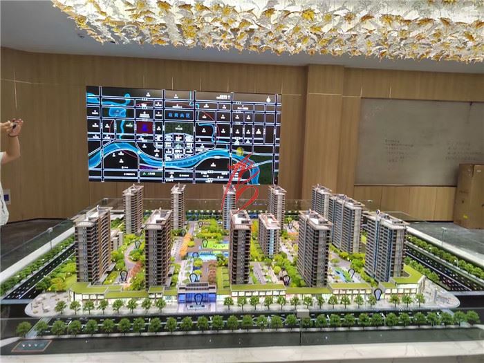 紫悅城沙盤模型制作